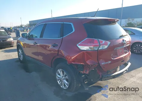 2016 Nissan Rogue S from USA, damaged, VIN JN8AT2MTXGW002295